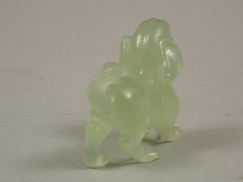 jade dog figurine