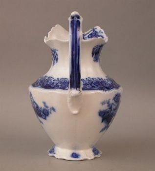 W.H. Grindley & Company Perth Flow Blue Water Pitcher | Sold for