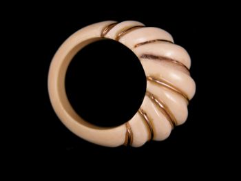 Vintage Elephant Ivory Ring, 06.04.04, Sold: $74.75