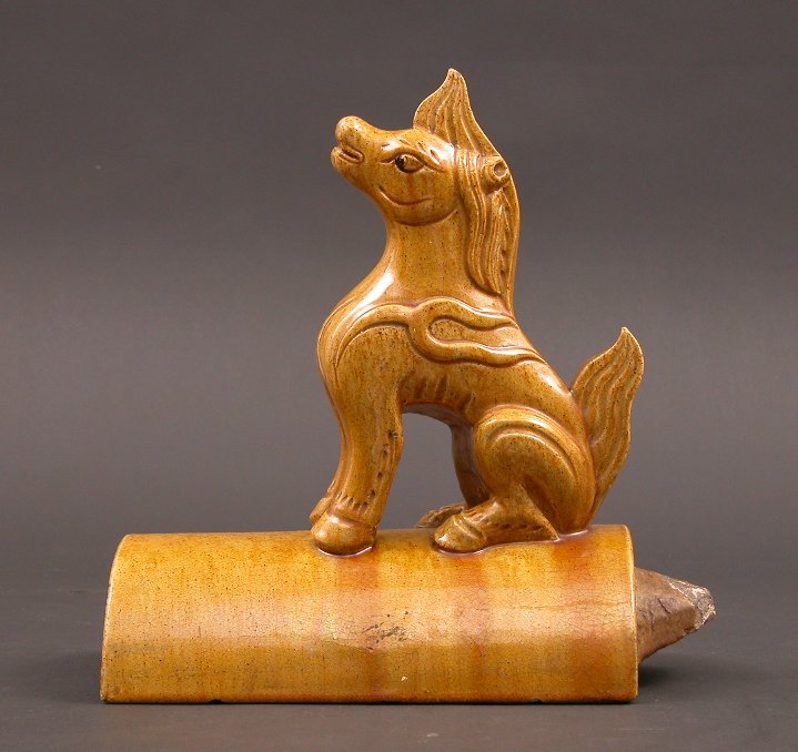 Terracotta Figural Roof Tile, 06.04.04, Sold: $126.5