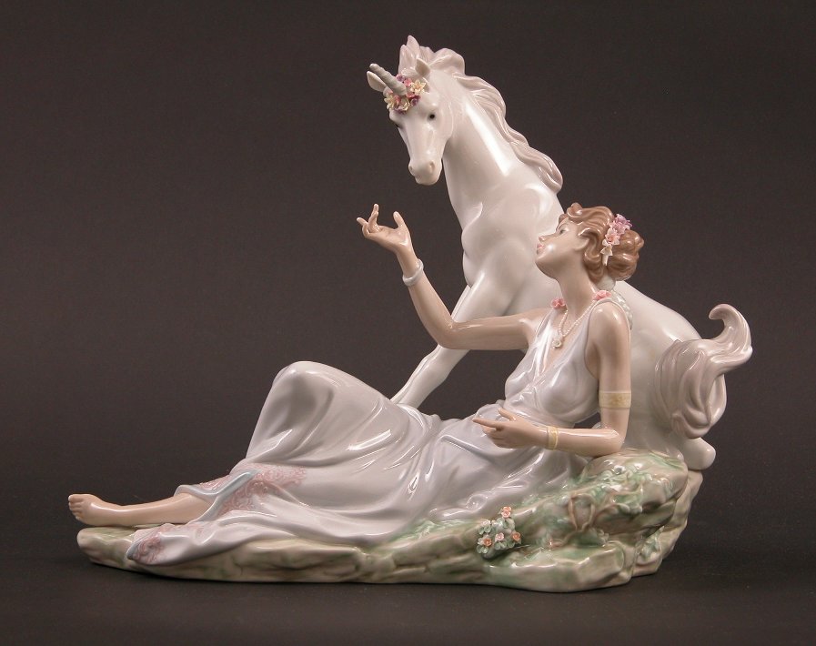 lladro magical unicorn