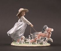 puppy parade lladro