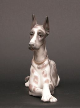 lladro great dane figurine