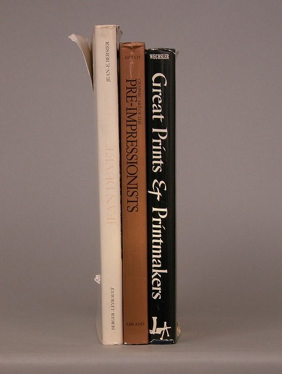 Lot of Three Hardback Art Books, 11.20.04, Sold 34.5