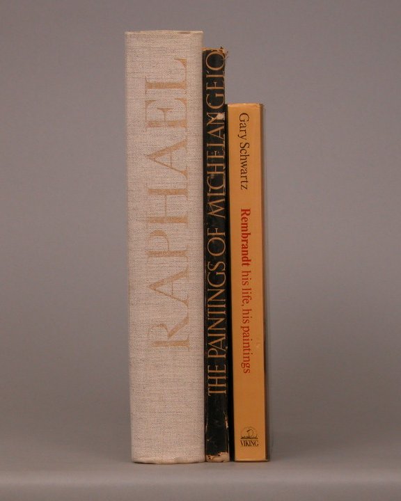 A Lot of Three Art Reference Books, 11.20.04, Sold 28.75