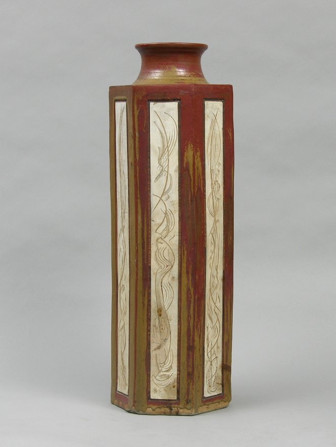 A Monumental Dublin Pottery Vase, circa 1960, 11.19.04, Sold 310.5