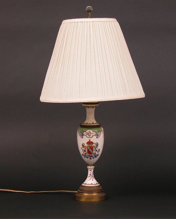 HandPainted Porcelain Lamp, 09.17.04, Sold 161