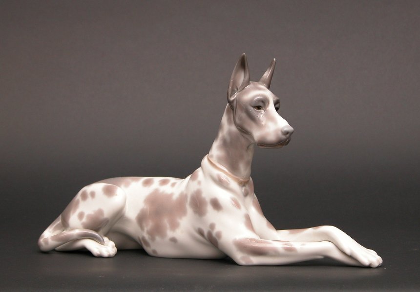 lladro great dane figurine