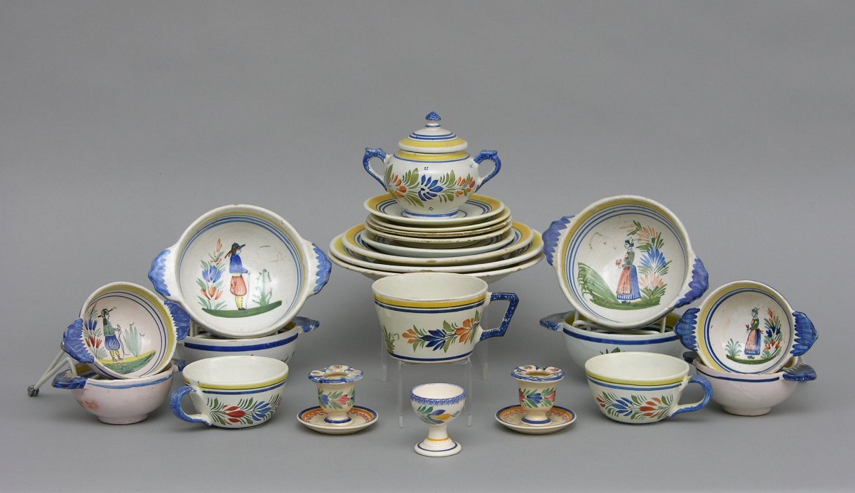 A Collection of Quimper French Pottery, 02.04.05, Sold 511.75