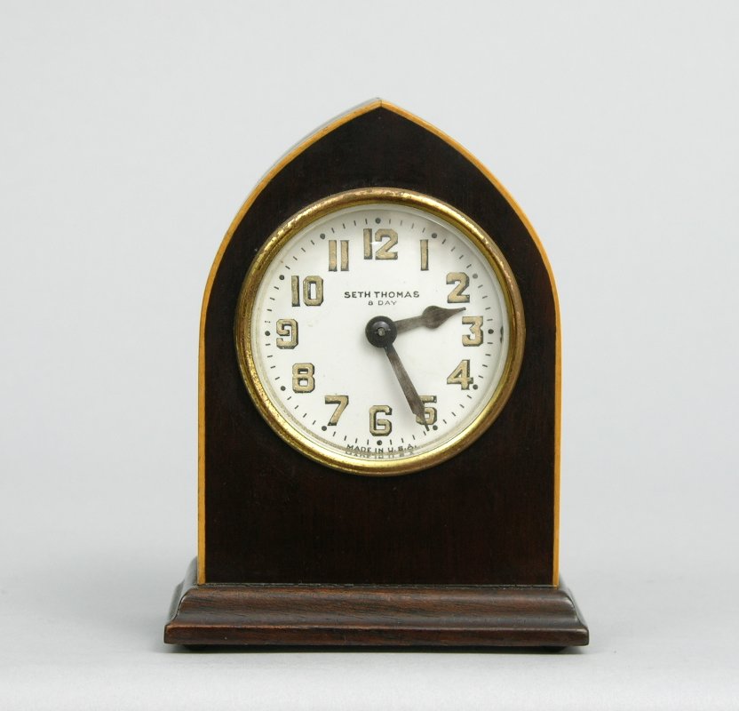 Seth Thomas 8 Day Table Clock Circa Early 20th Century 11 18 05