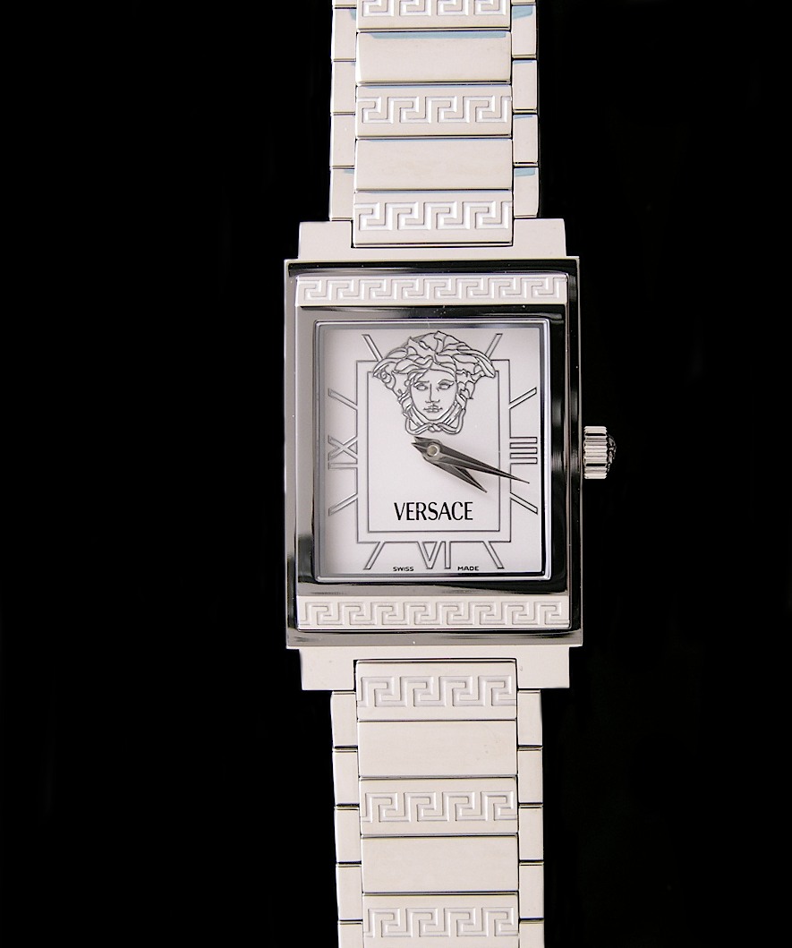 versace square watch
