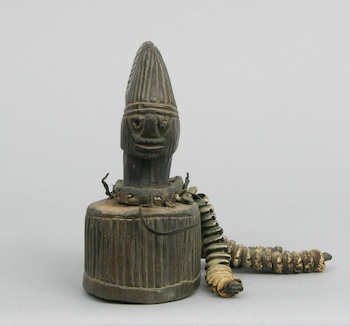 A Yoruba Wooden Rattle, 11.16.06, Sold: $115