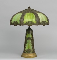 Slag Glass Lamp Aspire Auctions - Antique Green Slag Glass Lamp Slag Glass Lamp Aspire Auctions - Antique Green Slag Glass Lamp