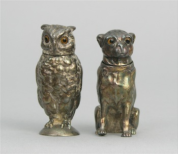 Figural Owl Salt & Pepper Shaker