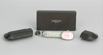 A Grimoldi Borgonovo Wristwatch, Italian , 09.15.06, Sold: $172.5