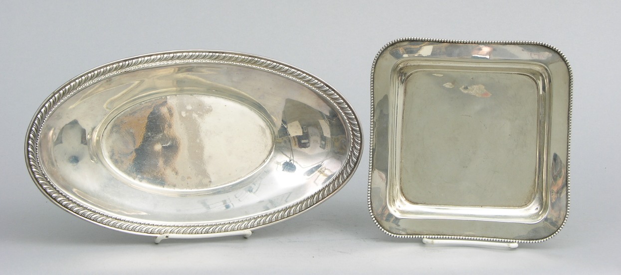 A Pair of Sterling Silver Dishes, ca. 20th Century , 09.15.06, Sold 138