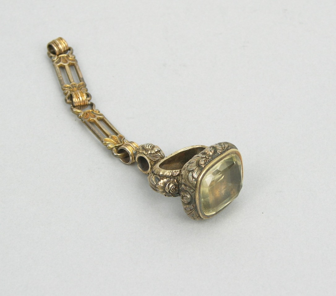 A Fancy Victorian or Period Watch Fob and Chain , 09.15.06