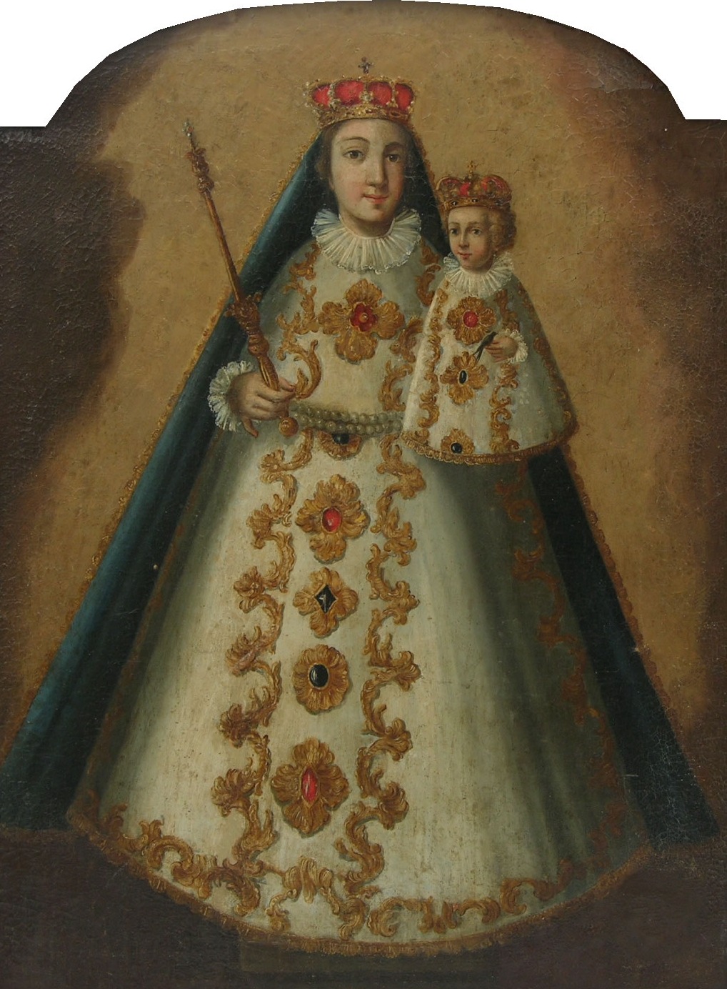 A Spanish Colonial Religious Painting, ca. 18th/19th Century, 11.20.08