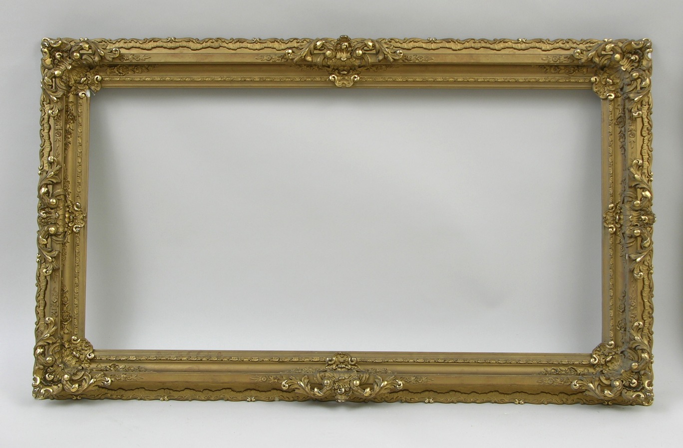 A Vintage Burnished Gold Picture Frame, 09.13.08, Sold 293.25