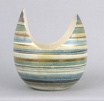 411. A Sascha Brastoff Ceramic Vase - May 2009 Auction - ASPIRE