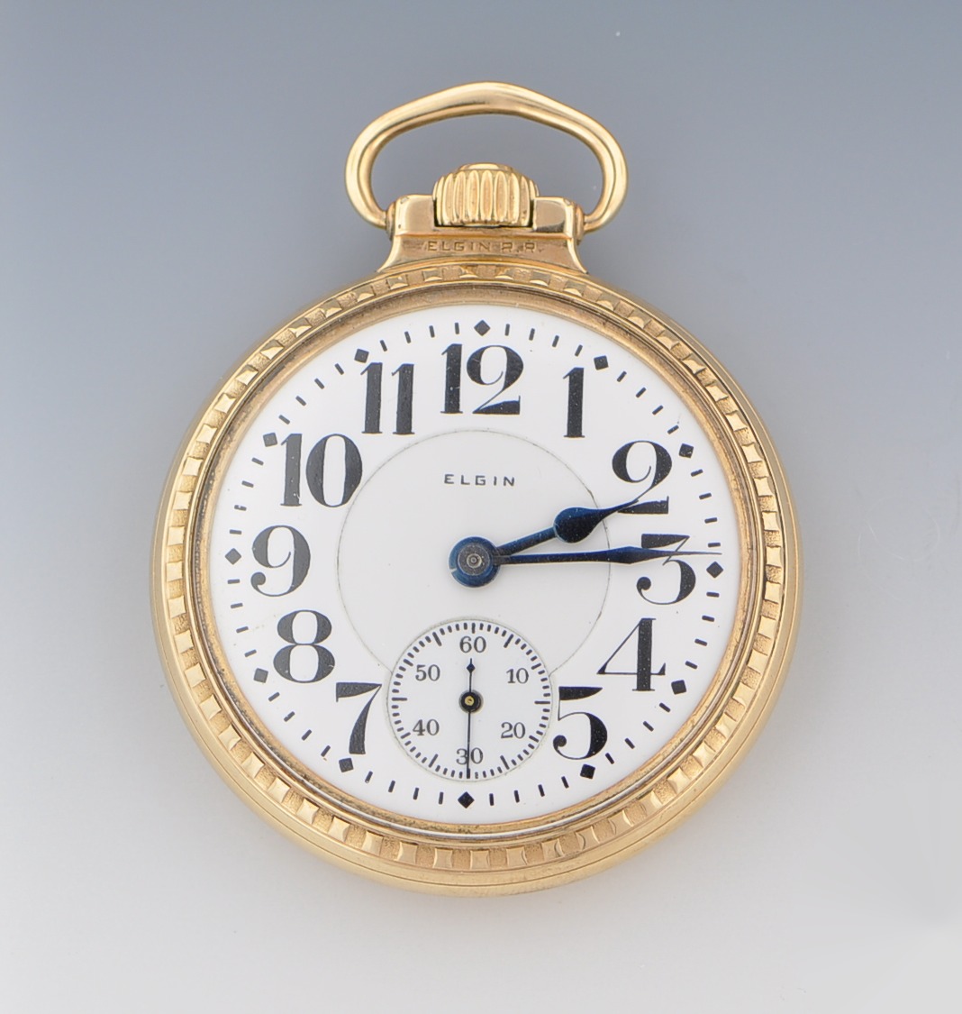 Elgin Railroad Pocket Watch, American, ca. 1922 , 09.25.09, Sold 299