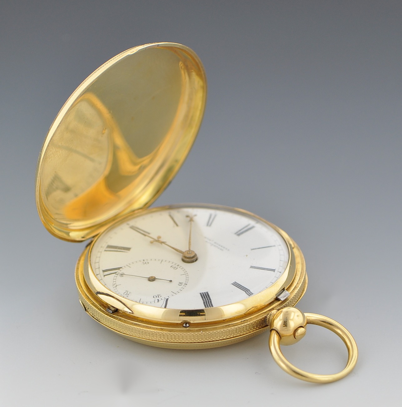 An 18k Gold Pocket Watch by Robert 