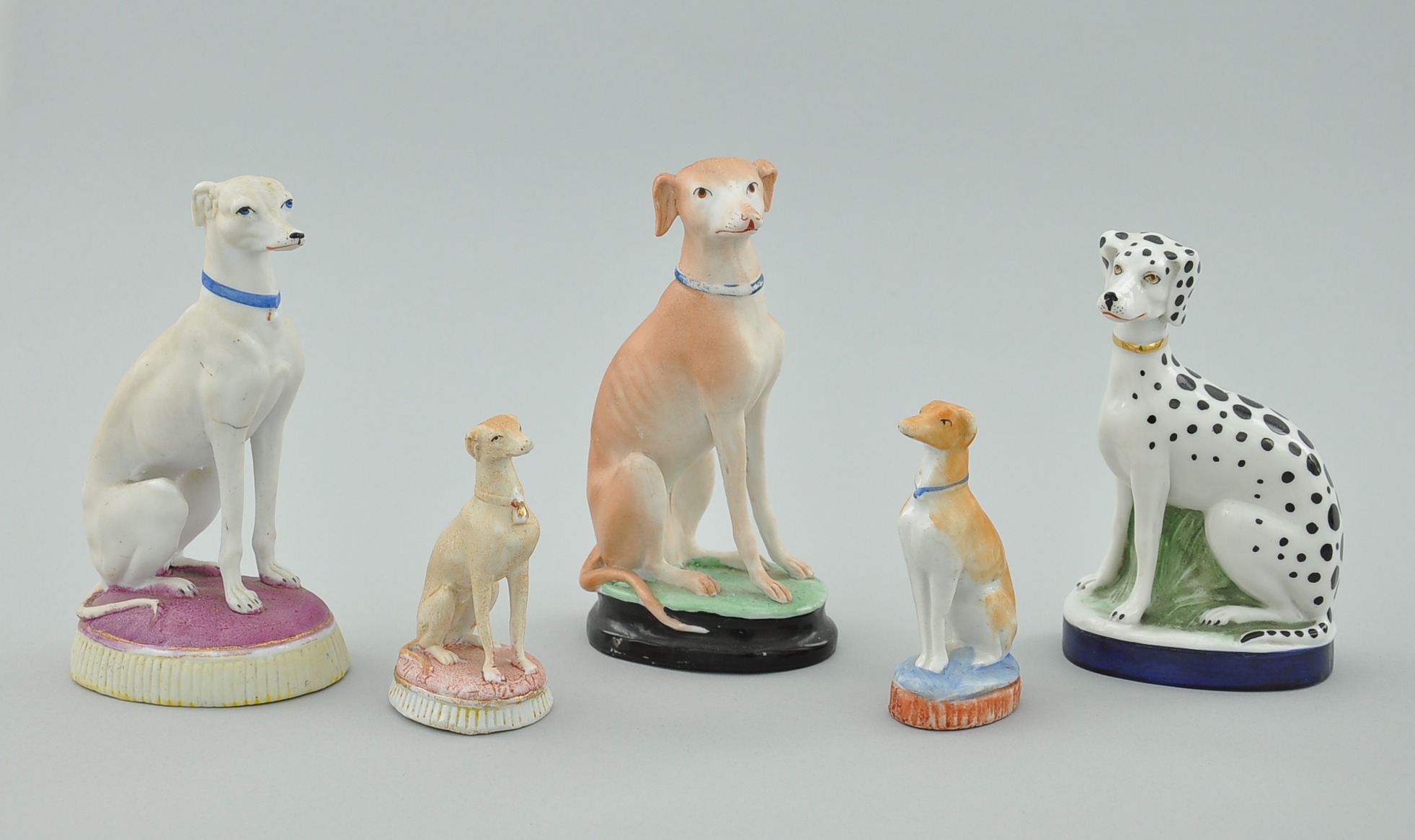 life size porcelain dogs