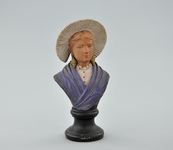 A Small Terracotta Portrait Bust