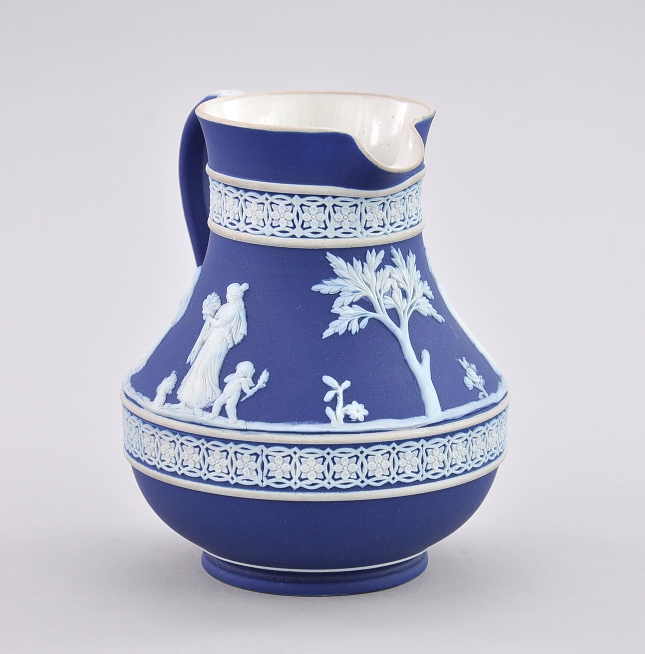 A Wedgwood Jasperware Pitcher, 03.04.10, Sold 63.25