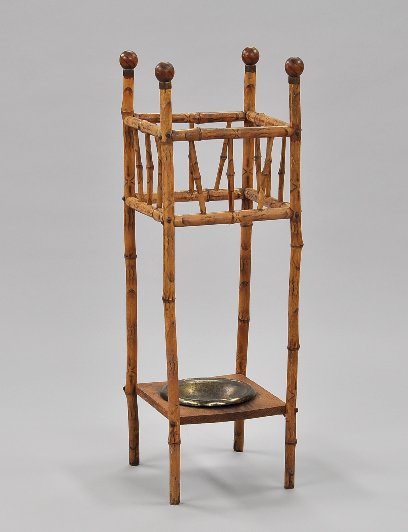 Antique American Bamboo Umbrella Stand, 03.06.10, Sold 63.25