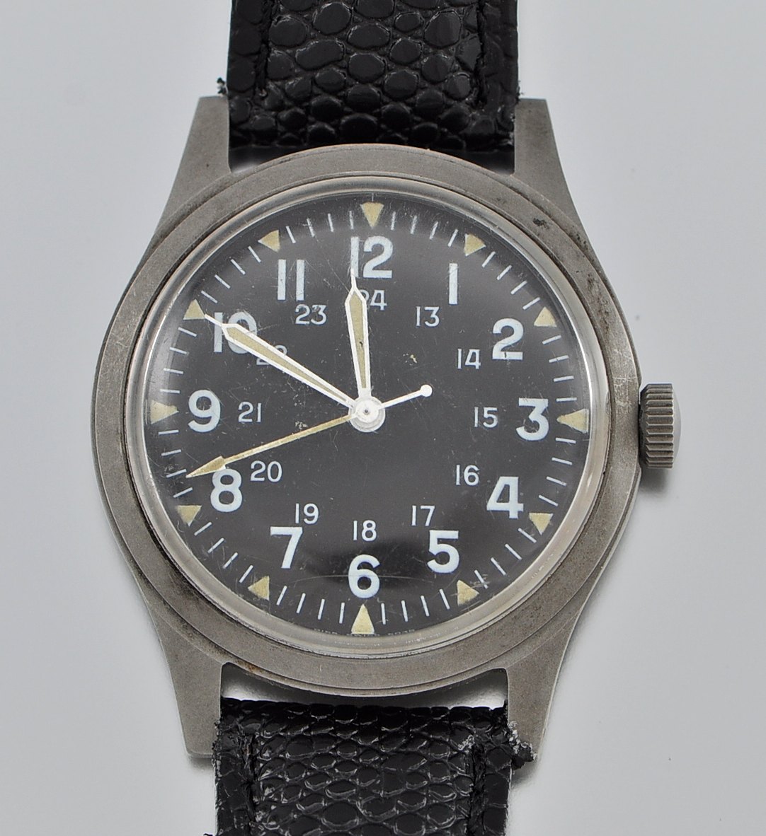 GGW113 US Military Issue Wrist Watch, Dated 1973, 05.21.10, Sold 287.5