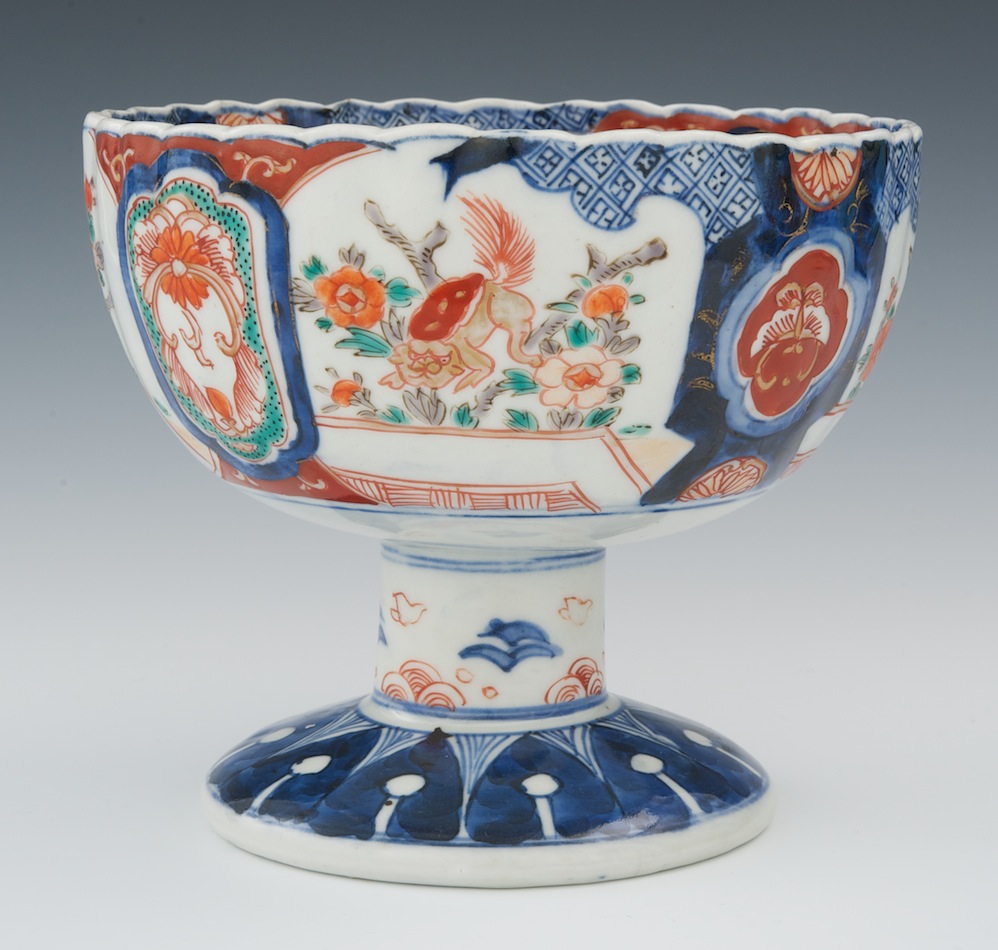 A Chinese Imari Compote, ca. 1900, 11.20.10, Sold 155.25