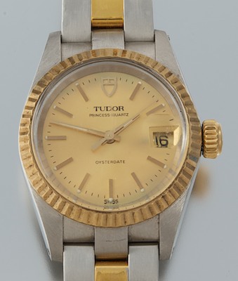 A Tudor Ladies' Stainless Steel Princess Quartz Oysterdate Watch