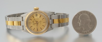 A Tudor Ladies' Stainless Steel Princess Quartz Oysterdate Watch