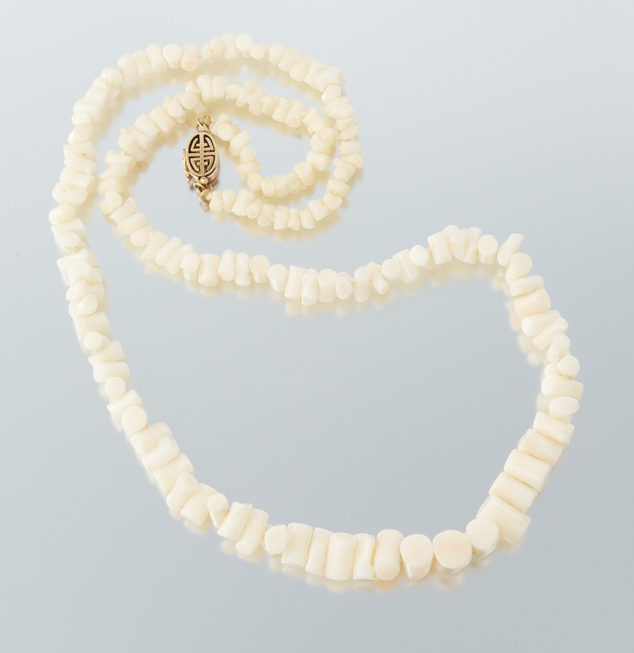 A White Coral Necklace by Gumps , 09.24.10, Sold 235.75
