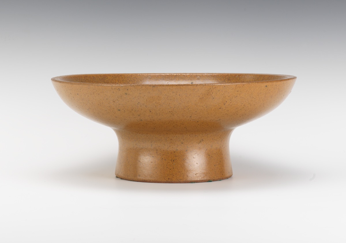 A David Cressey Architectural Pottery Bowl on Stand , 12.15.11, Sold 57.5