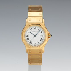 cartier santos hexagonal