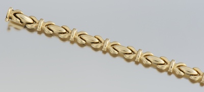 A Ladies' 14k Gold Bracelet , 01.28.11, Sold: $276