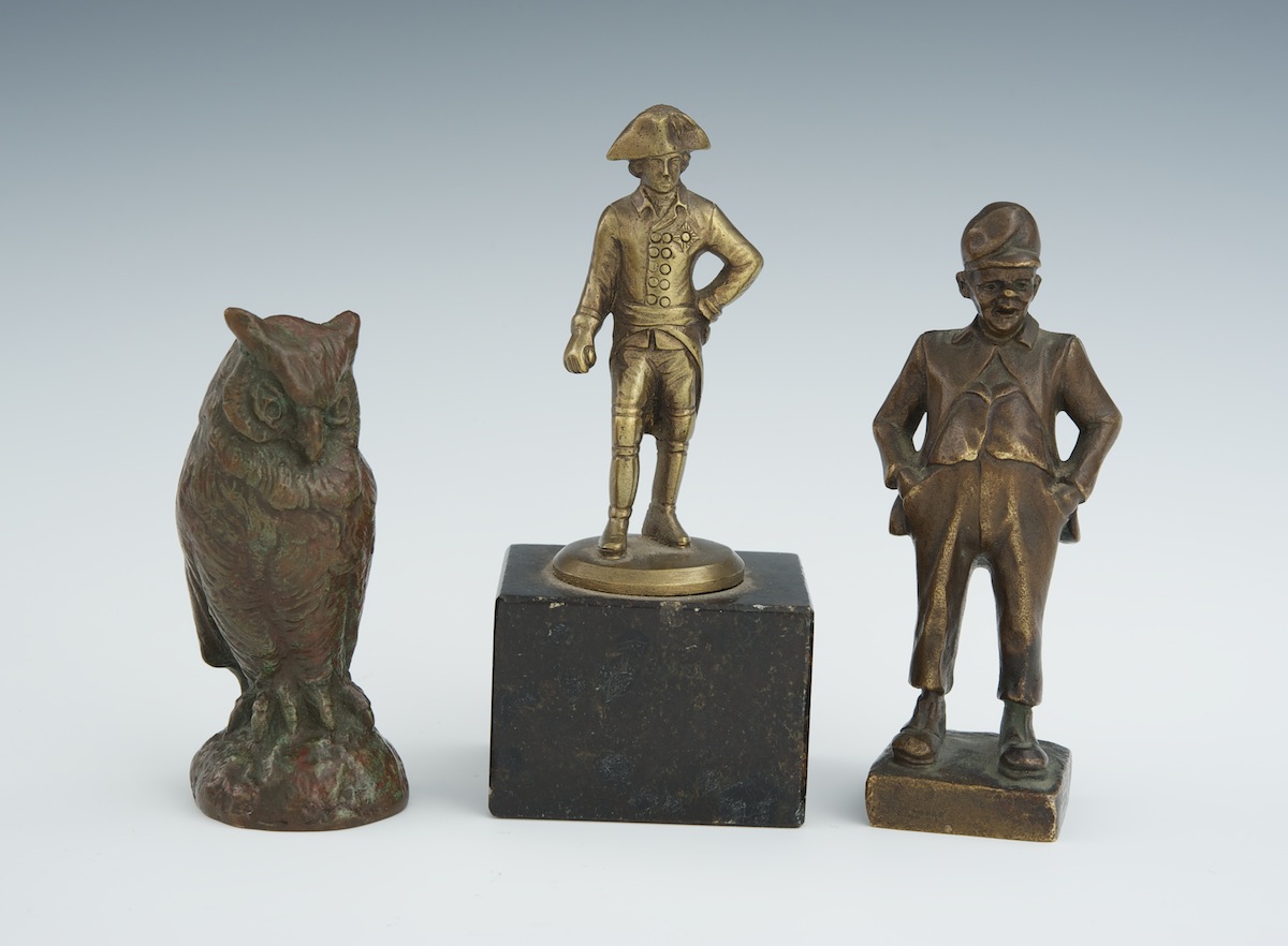 Three Miniature Bronzes, 01.27.11, Sold 161