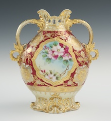 A 19th Century Nippon Moriage Vase
