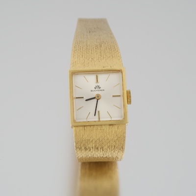 Bucherer 18k 2024 gold watch