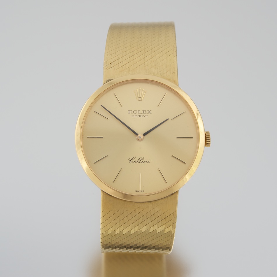 Rolex Cellini 18k Gold Watch 