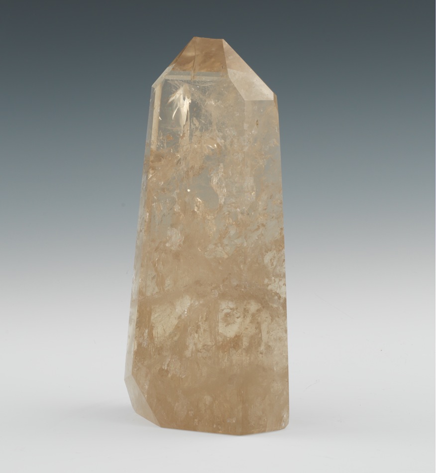A Large Cut Quartz Crystal Specimen, 09.03.11, Sold 92