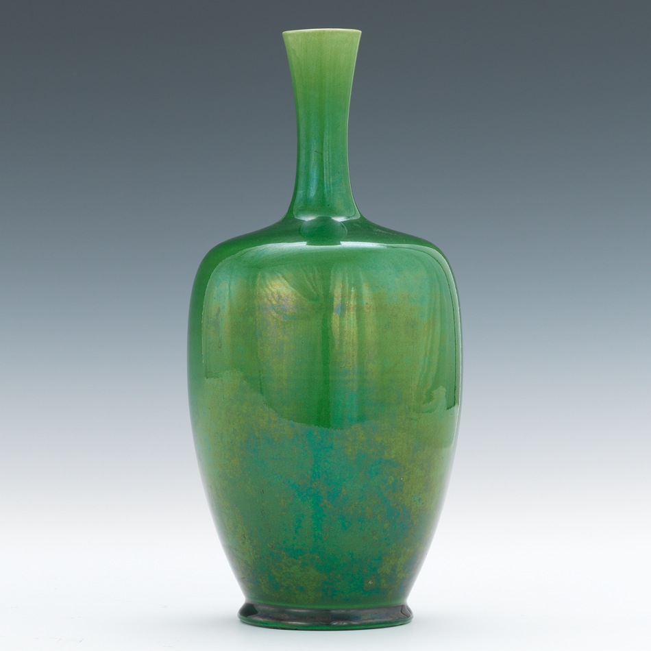 Chinese Green Jade Glazed Vase, 12.13.12, Sold 138