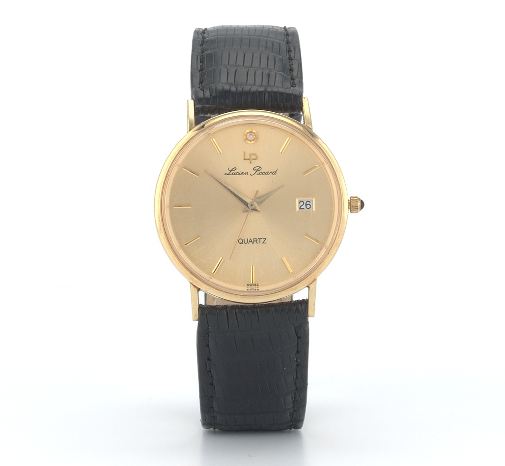 lucien piccard gold watch