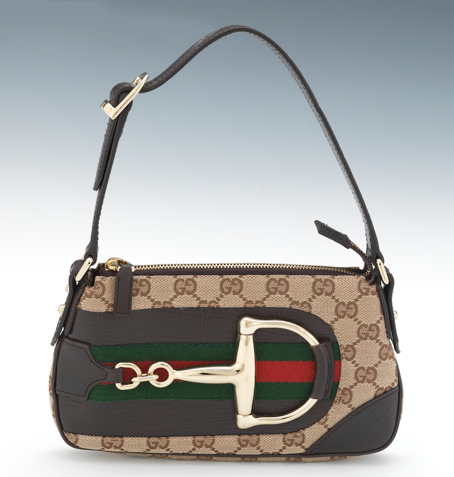Gucci Clutch Style Purse with Strap Handle , 12.13.12, Sold 201.25