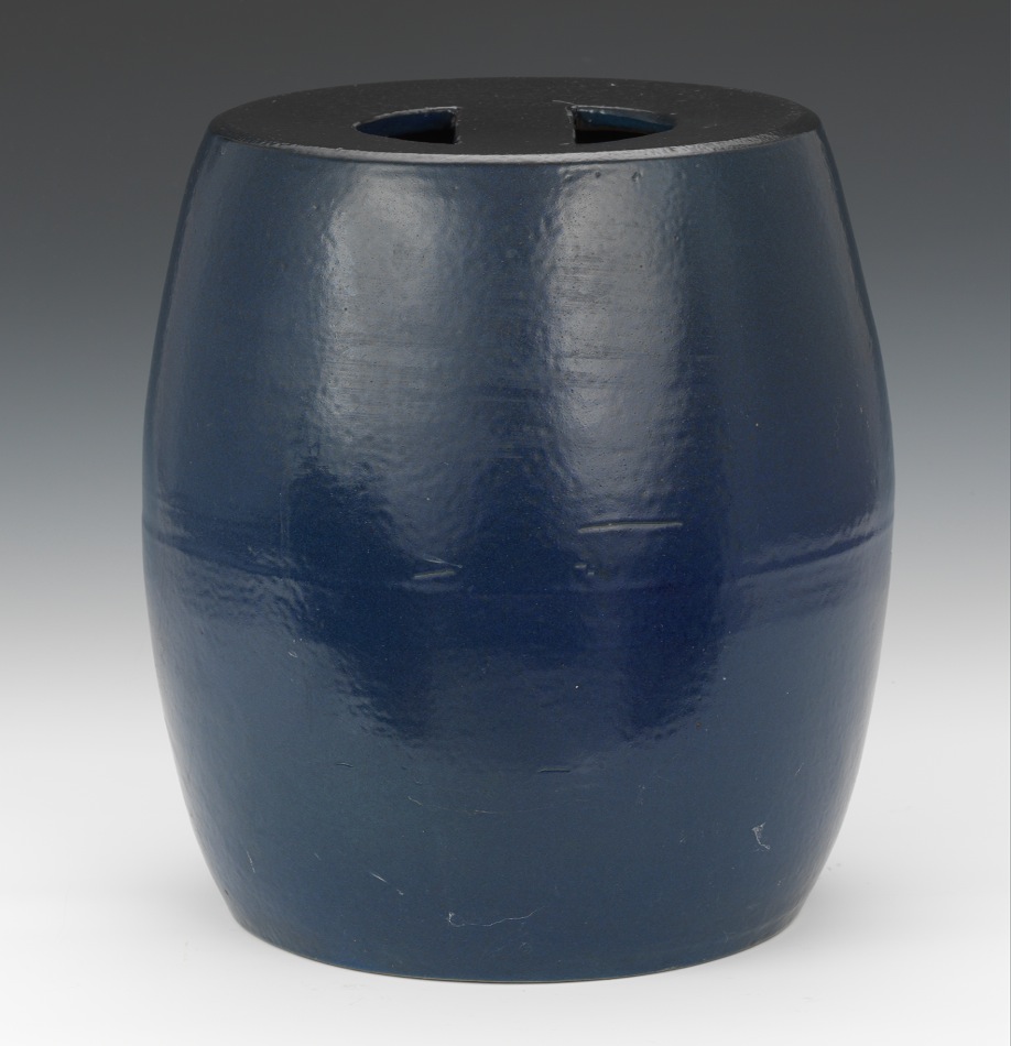 A Glazed Ceramic Garden Seat, 02.09.12, Sold: $69