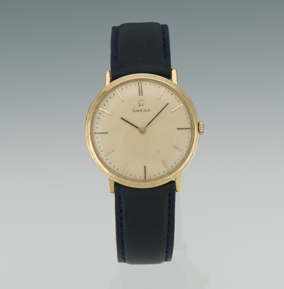 omega 14 karat gold watch