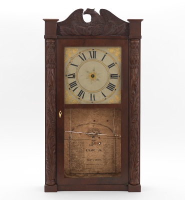 A Rodney Brace Shelf Clock with Torrington Movement, ca. 1840's | Sold ...