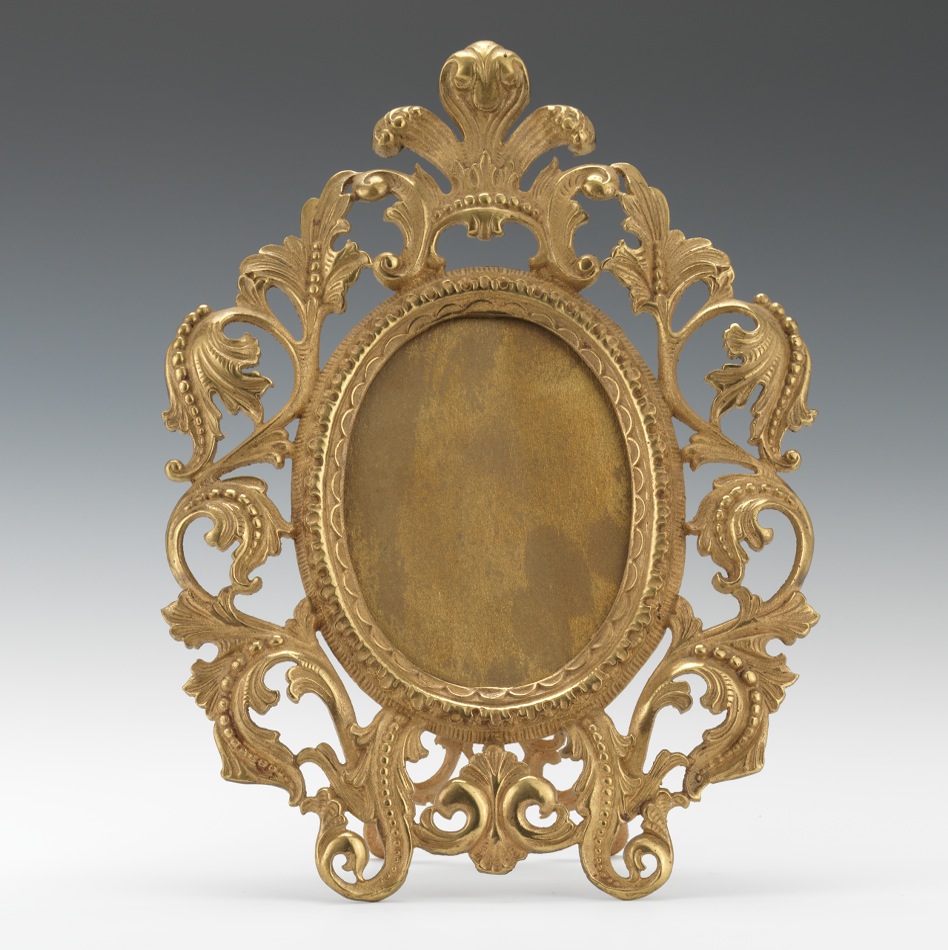 Cast Brass French Style Picture Frame, 10.18.12, Sold 149.5